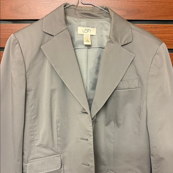 LOFT Women's Light Gray Suit Set - Picture 4 of 16